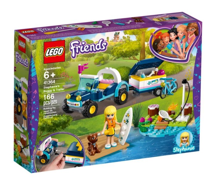 Lego Friends 41364 Stephanie's Buggy and  Trailer Multicolor - Zoom Image 1