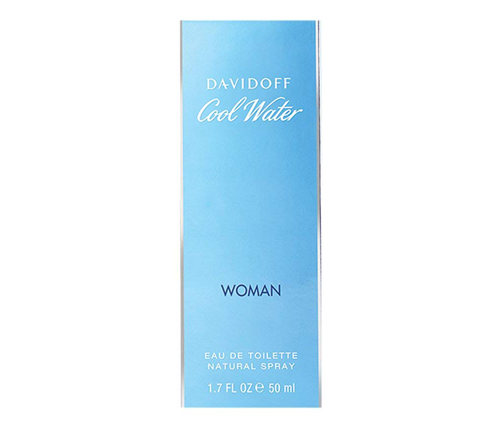 Davidoff 50ml Cool Water Eau De Toilette Spray For Women - Zoom Image 1