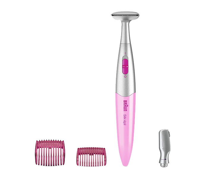 Braun FG1100 3-in-1 Silk-epil Hair Trimmer - Pink - Zoom Image 5