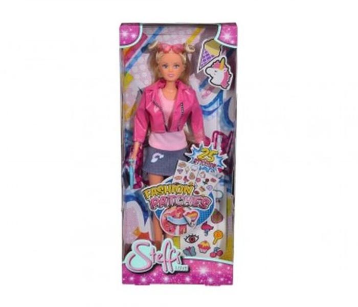 Simba 5733196 29CM Steffi Love Fashion Patches Doll - Zoom Image 3