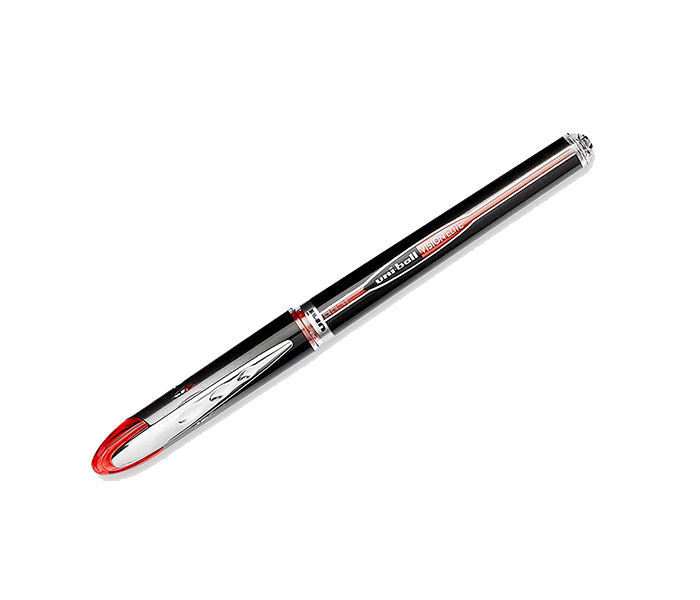 Uni Ball UB-205 Vision Elite Micro Point Rollerball Pens - Red, Pack of 12 - Zoom Image 1