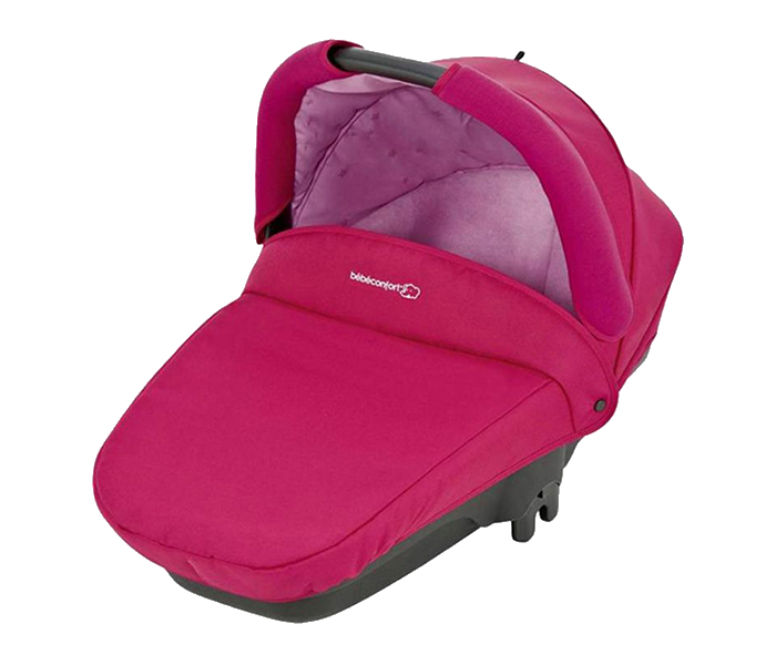 Bebe Confort 15245370 Compact Baby Carrycot - Sweet Cerise - Zoom Image