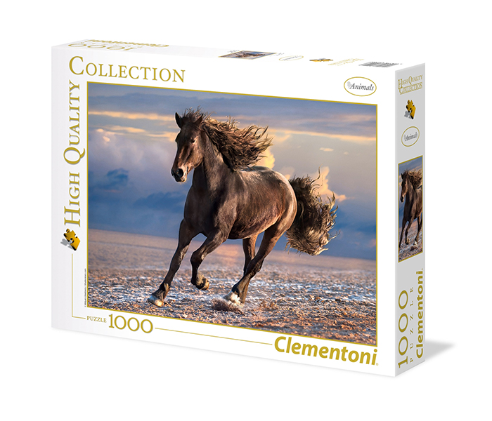 Clementoni 39420 High Quality Collection Free Horse Adult Puzzle - 1000 Pieces - Zoom Image 1