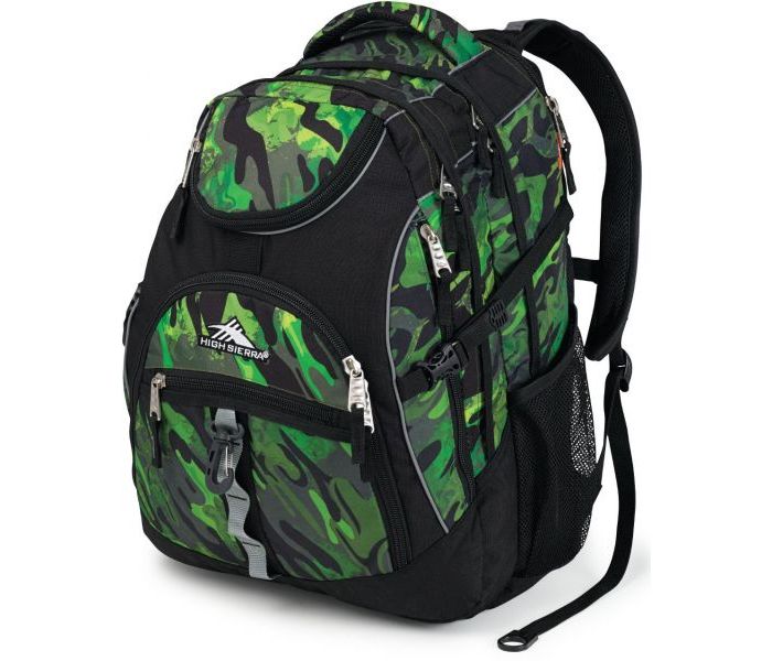 High Sierra HSR104LUG00097 Loop Backpack Cognito and Black - Zoom Image