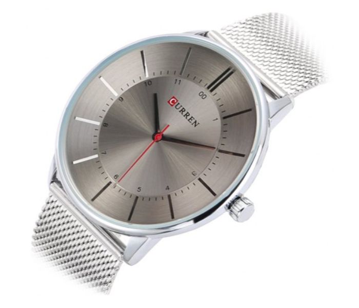 Curren 8303 Analog Quartz Watch For Men Silver - Zoom Image 2