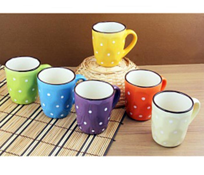 Olympia XD1-6 6 Pieces Porcelain Coffee Cup Set - Zoom Image