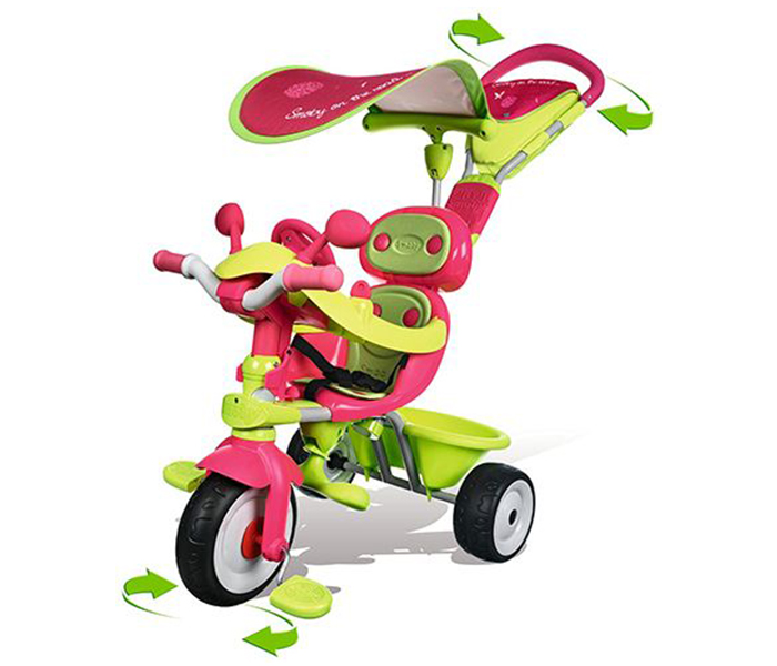 Smoby 434118 Baby Driver Comfort Tricycle for Girl - Zoom Image 3