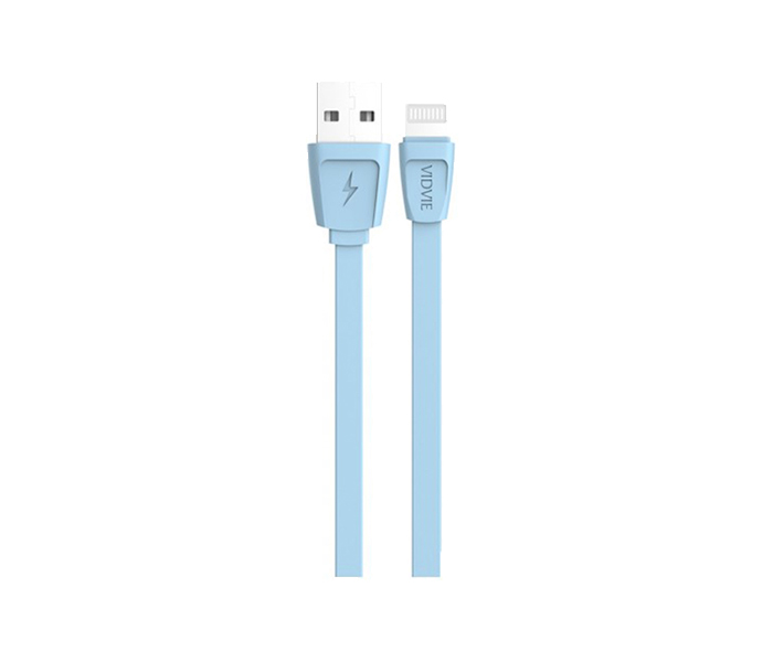 Vidvie CB-408 Data Cable for Apple iPhone - 1 Meter, Blue - Zoom Image 3