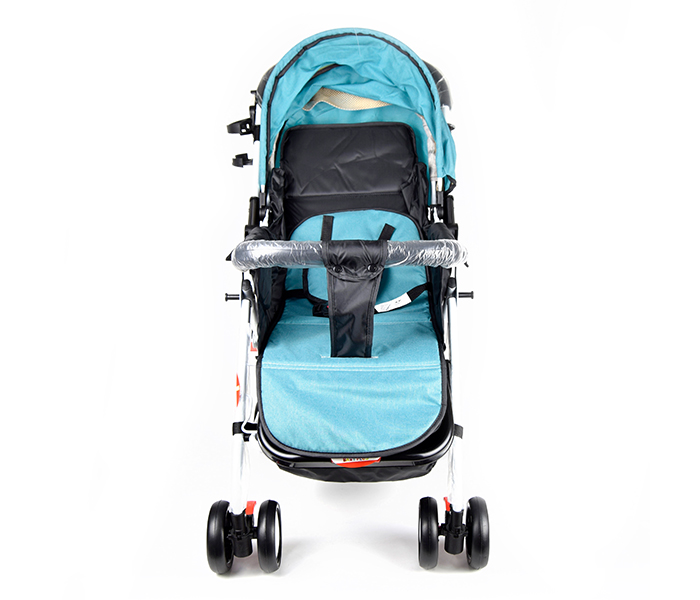 Baby Plus BP8483 Dismountable Cushion Baby Stroller - Blue - Zoom Image 2