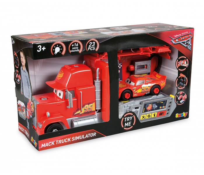 Buy Smoby 360146 Cars 3 MacK Truck Simul9815 Price in Oman