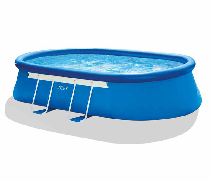 Intex ZX-26192 549 x 305 x 107CM Oval Frame Swimming Pool - Zoom Image 1