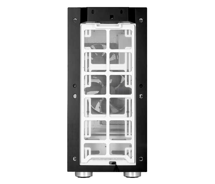 Corsair CC-9011147-WW Carbide SPEC-06 RGB Tower Tempered Glass Case - White - Zoom Image 3