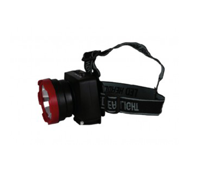 Geepas GHL5574 Rechargeable LED Head Light, Black - Zoom Image