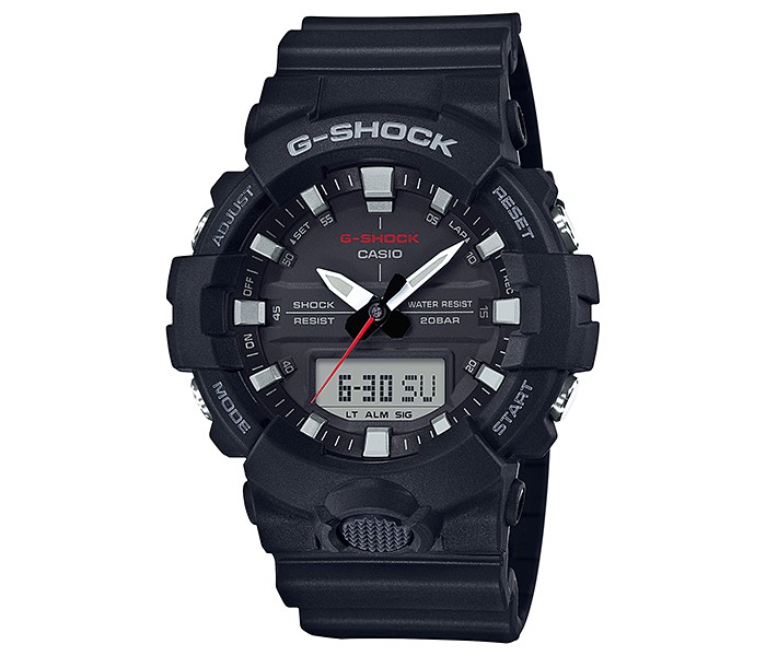 Casio G Shock GA-800-1ADR Mens Analog and Digital Watch Black - Zoom Image