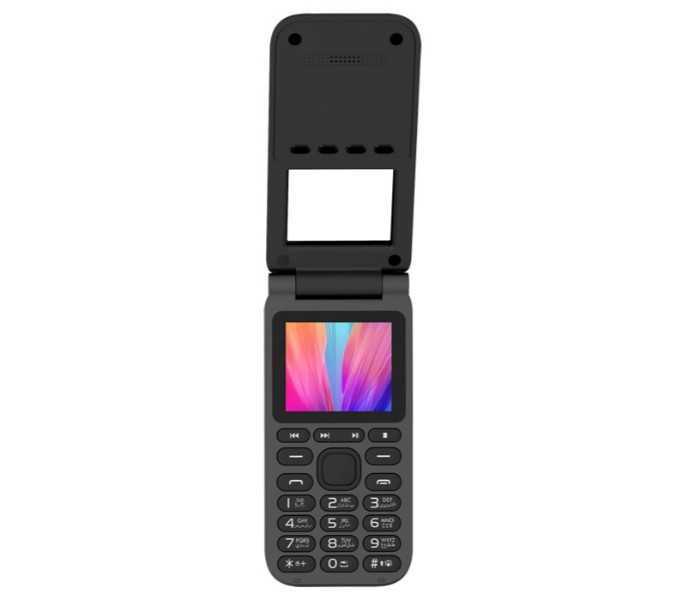 Xtouch Cs4 Original and Clam Shell Unique Design Dual Sim Feature Phone Ivory Black - Zoom Image 4