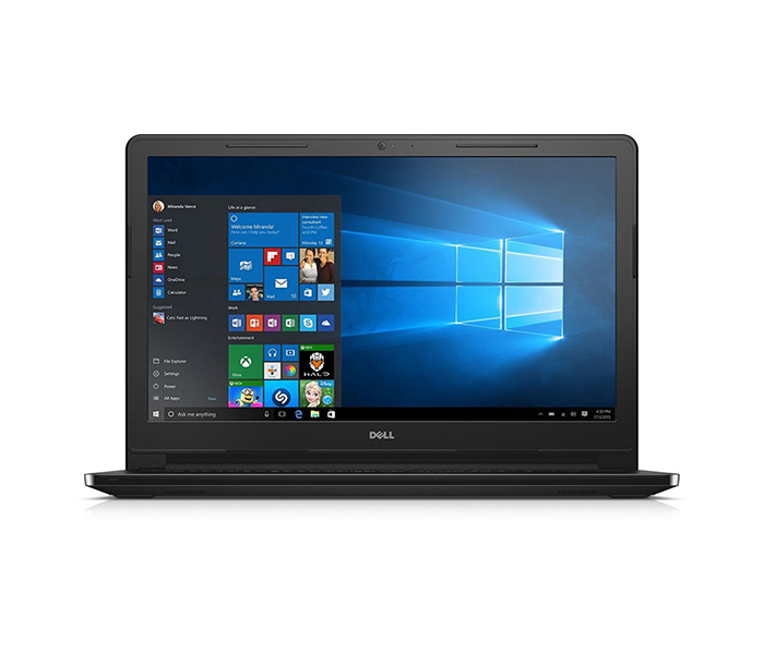 Dell Inspiron 3552-INS-1021-BLK Intel Celeron N3060 15.6 Inch 500GB HDD 4GB RAM Laptop - Black - Zoom Image 5