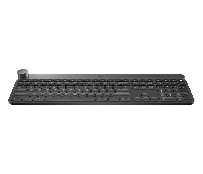 Logitech 920-008504 Craft Wireless Bluetooth Keyboard with Creative Input Dial English - Grey - Zoom Image 5