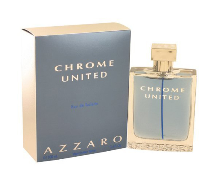 Azzaro 100ml Chrome United Eau De Toilette Spray for Men - Zoom Image