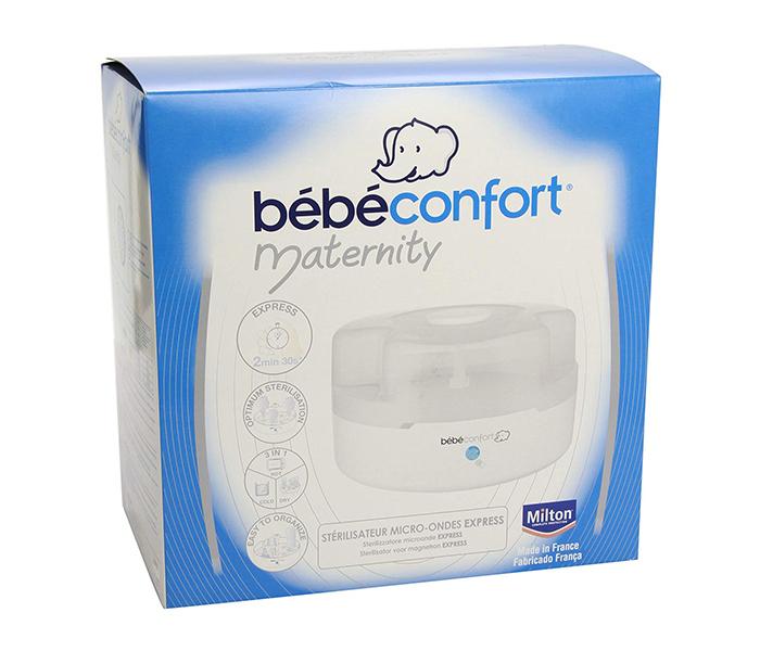 Bebe Confort 30000789 3-in-1 Express Microwave Sterilizer - White - Zoom Image