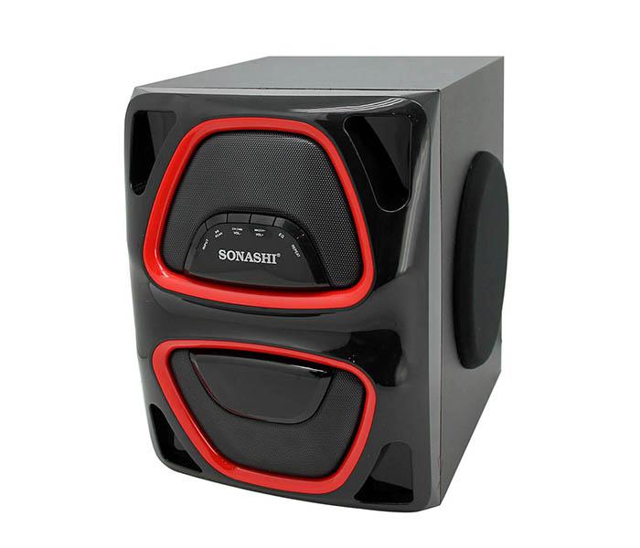 Sonashi SHS-2104USRB 2.1 Channel Bluetooth Speaker with USB, SD Card Slot & FM Radio Function - Zoom Image 1