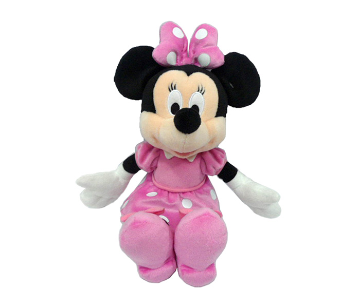 Disney Plush PDP1100454 10-inch Minnie Standard Soft Toy - Pink - Zoom Image