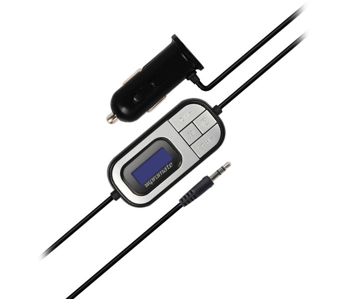 Promate Procast Wireless Universal Auto-Scan In-Car FM Transmitter with Car Charger - Black - Zoom Image 4