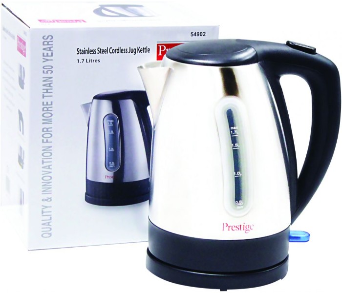 Prestige PR54902 Stainless Steel Jug Kettle 1.7 Litre Silver - Zoom Image