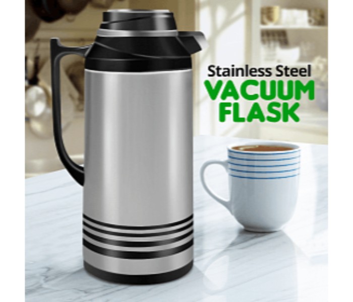 Mebashi ME-STG1300S 1.3 Liter Stainless Steel Vacuum Flask  Black - Zoom Image 4