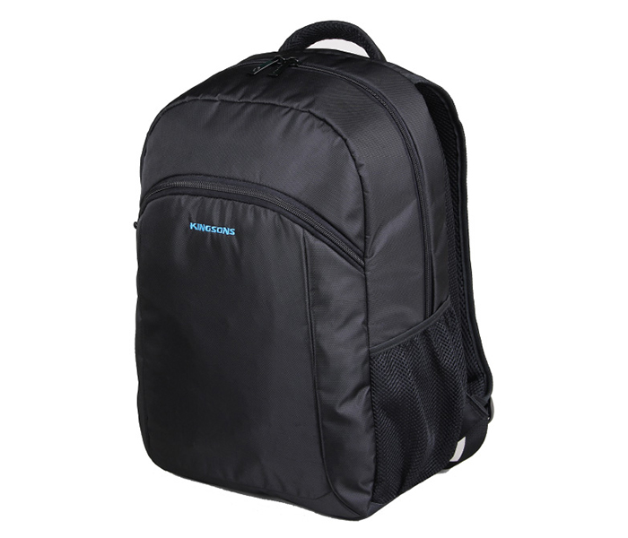 Kingsons K8569W Primary Series 15.6-inch Laptop Backpack - Black - Zoom Image 1