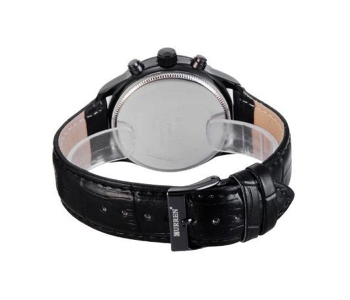 Curren 8137  Leather Band Analog Watch For Unisex - Zoom Image 5