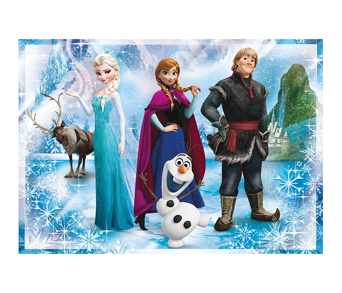 Clementoni 20702 Frozen Super Colour App Children Puzzle - 104 Pieces - Zoom Image 1