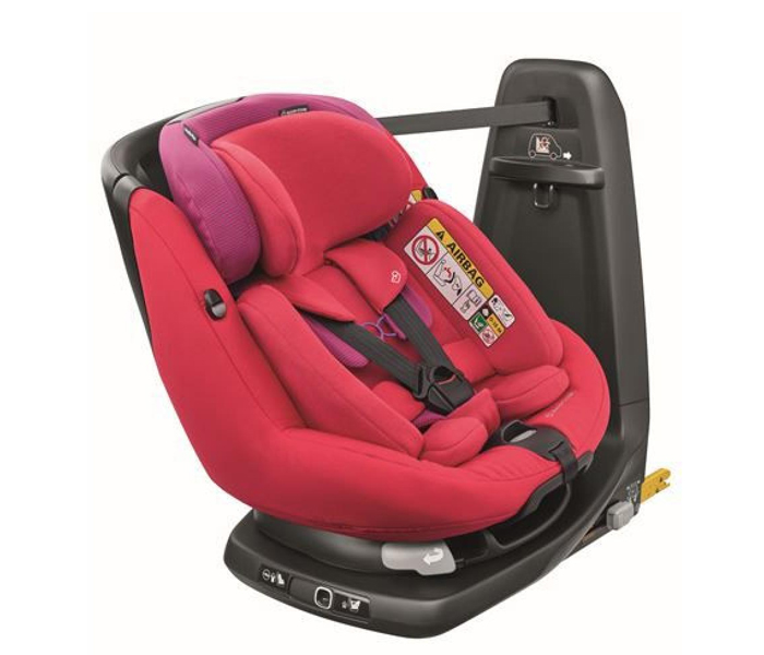 Maxi-Cosi Axissfix Plus Baby Car Seat - Red Orchid - Zoom Image