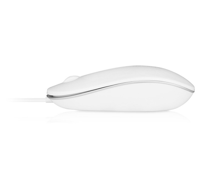 Trands TR-MU4127 Wired USB Optical Mouse - White - Zoom Image 3