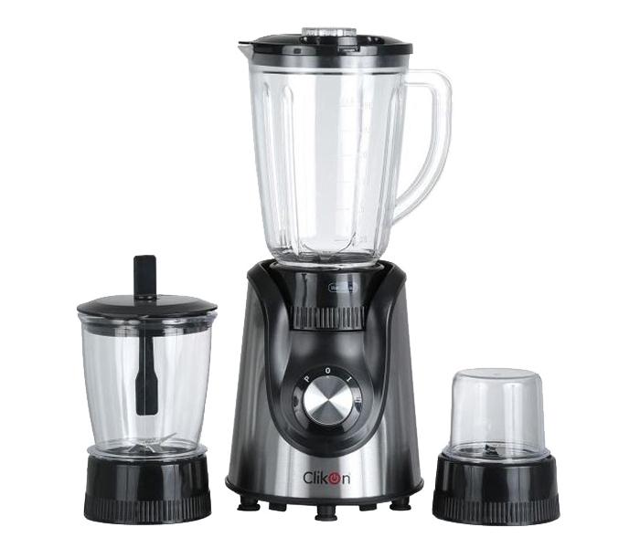 Clikon CK2154 3 in 1 Power Blender - Black and Silver - Zoom Image 1