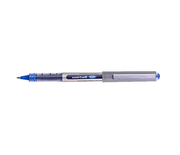 Uni Ball UB157 Fine Roller Pen - Blue, Pack of 12 - Zoom Image 1