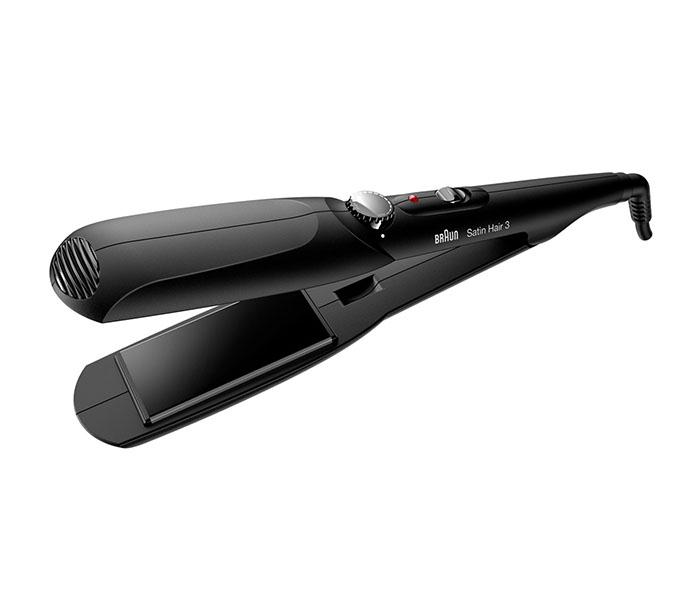 Braun ST310 Satin Hair 3 Straightener with Wide Plates - Black - Zoom Image 1