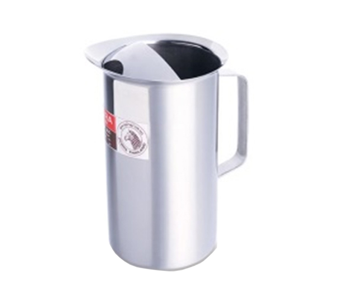 Zebra ZE-115011 Stainless Steel 11 cm Water Jug Silver - Zoom Image