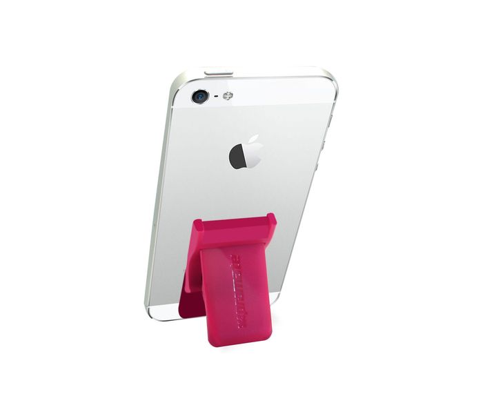 Promate GripMate Universal Secure Finger Grip and Kick Stand for Smartphones - Pink - Zoom Image 5