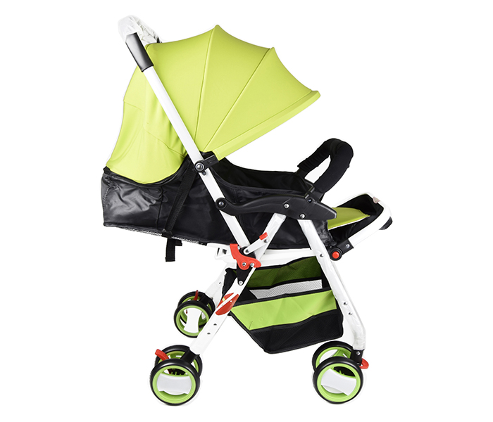 Baby Plus BP8482 Dismountable Cushion Baby Stroller - Green - Zoom Image 1