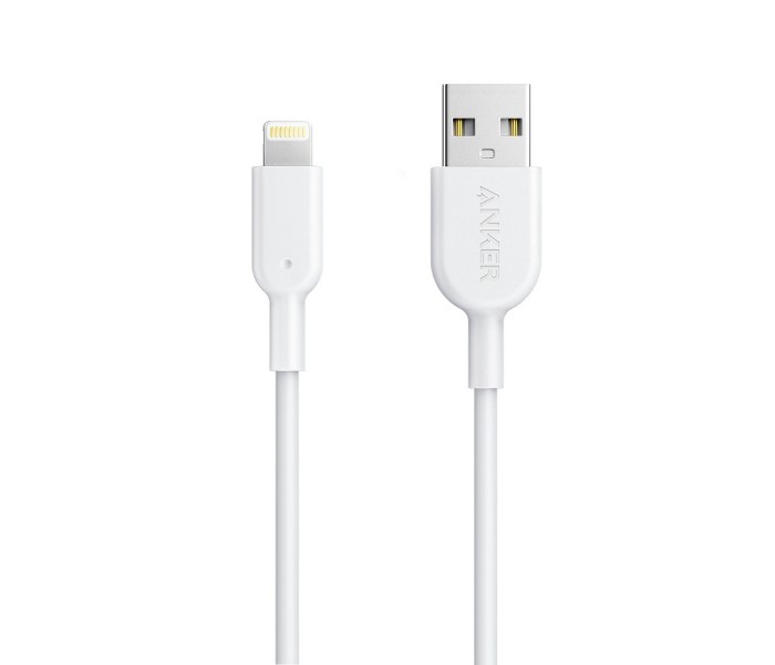 Anker A8432 Powerline II Lightning Cable 3 ft White - Zoom Image 6