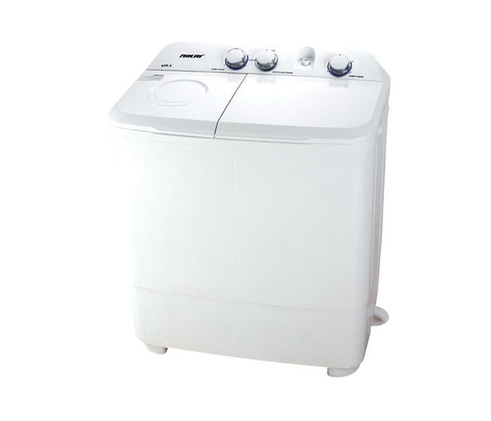 Nikai NWM800SPN2 Top Load Semi Automatic Washing Machine 8 Kg White - Zoom Image