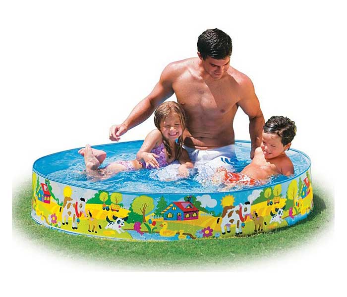 Intex ZX-58451 152 x 25CM Animal Fun Snapset Pool - Zoom Image