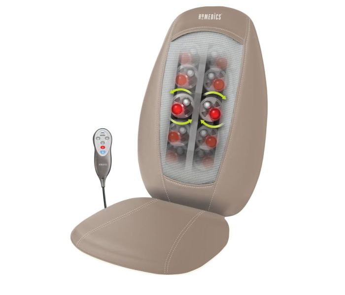 HoMedics N12307910A Shiatsu Back Massager With Heat Beige - Zoom Image