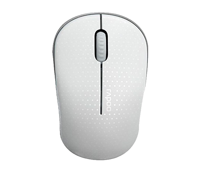 Rapoo M12 2.4GHz Wireless Compact Optical Mouse - White - Zoom Image