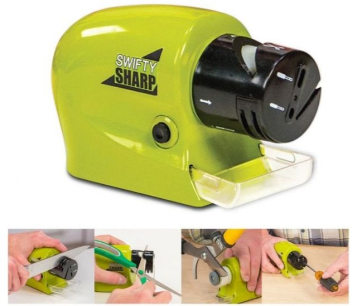 Taqdeer MS8964 Cordless Motorized Knife Sharpener Green - Zoom Image 2