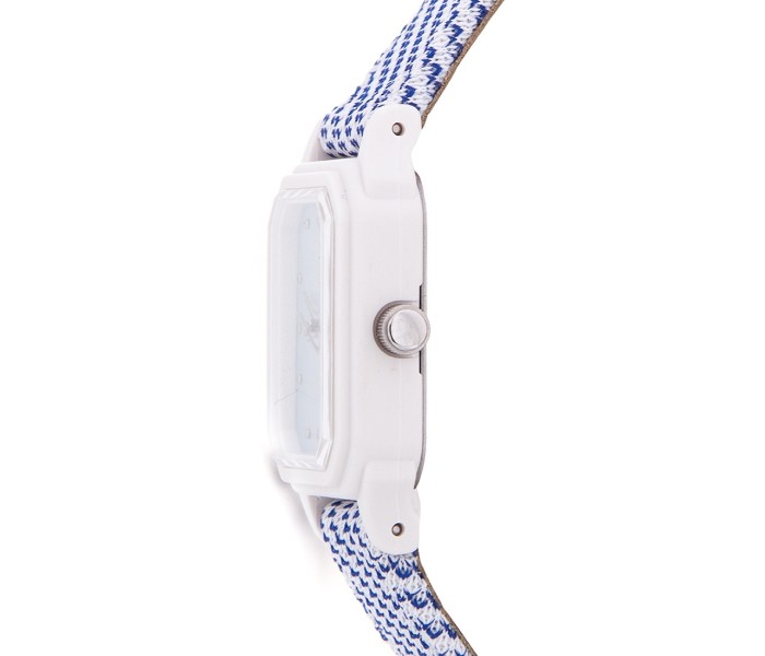 Casio LQ-142LB-2A2DF Womens Analog Watch Blue and White - Zoom Image 2