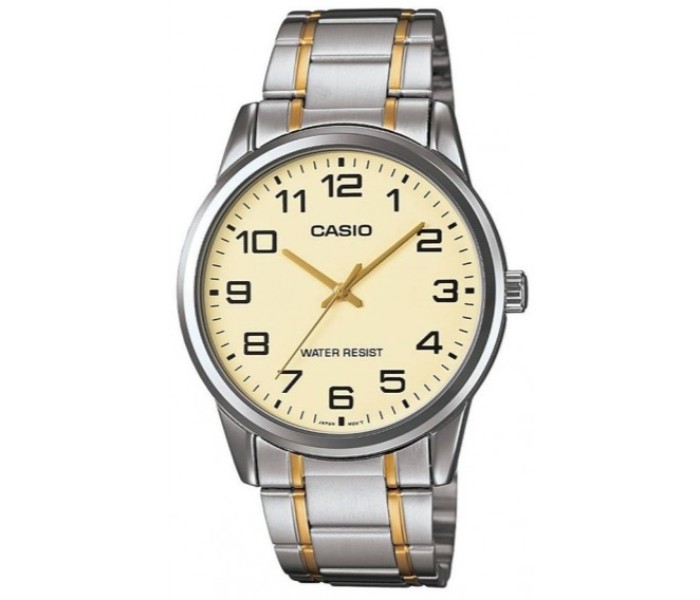 Casio MTP-V001SG-9BUDF Mens Analog Watch Gold and Silver - Zoom Image 2