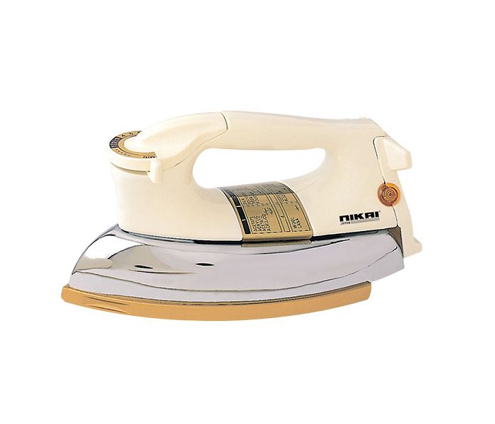 Nikai NDI724 Dry Iron White and Gold - Zoom Image