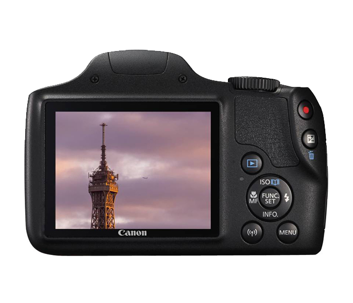 Canon SX540 HS 20.3 MP Powershot Digital Camera - Black - Zoom Image 2