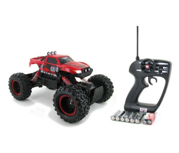 Maisto Tech 81152 RC Rock Crawler with Batteries Red - Zoom Image 3